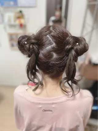 ヘアアレンジ イーチブライト EachBrightのヘアスタイル