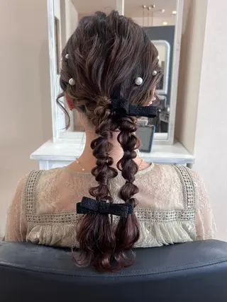 ヘアアレンジ sugiyama 🎀ayakaのヘアスタイル