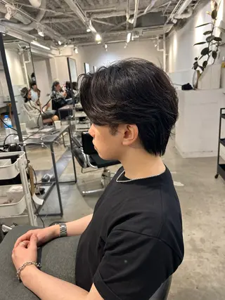 パーマ メンズ メンズ清潔感のプロ 💈メンズパーマ藤田のヘアスタイル