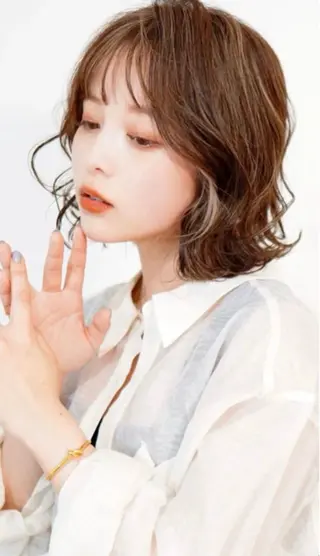 ミディアム カラー Lafithhair lov. 福山駅家店のヘアスタイル