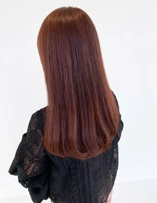 ロング カラー 川合 勇気のヘアスタイル