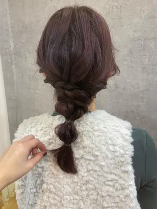 ヘアアレンジ 似合う髪型見つけます AYAKAのヘアスタイル