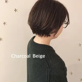 ショート カラー 市川 千夏のヘアスタイル