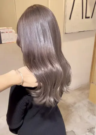 ロング カラー エクステ⭐️艶カラー koukiのヘアスタイル