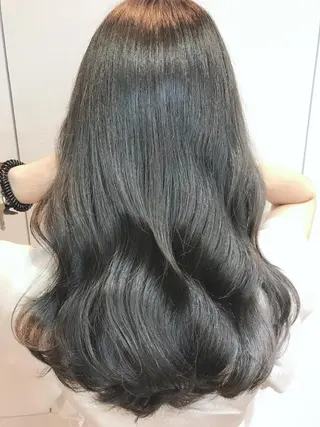 セミロング カラー 上條 航平のヘアスタイル