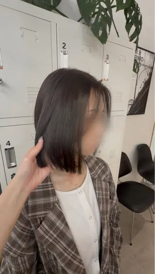 ショート かすみ/名駅徒歩5分 /カットモデルのヘアスタイル
