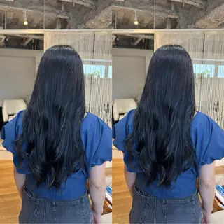 ロング カラー RINNO🌷透明感 カラー/髪質改善のヘアスタイル