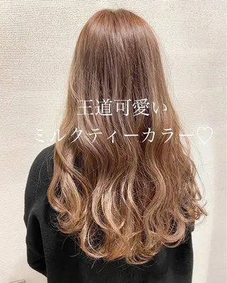 ロング 岩崎 仁美のヘアスタイル