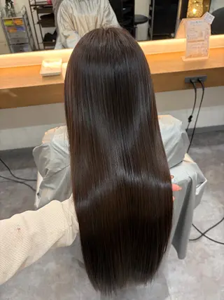ロング ヘアアレンジ 郡山/透明感カラー /馬場アンドレアのヘアスタイル