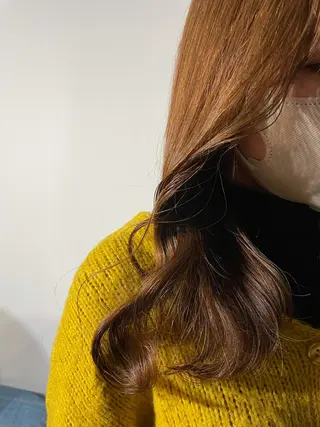 ロング カラー ヘアアレンジ キッズ ネイル マツエク・マツパ アイブロウ 透明感カラー/推しカ ラー☁️JURAのヘアスタイル