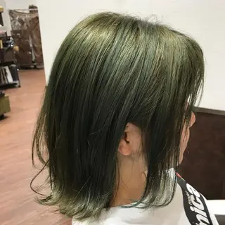 ミディアム カラー 稲村 toshiのヘアスタイル
