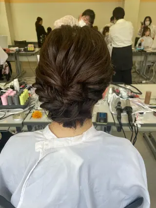 ヘアアレンジ HempBeauty 浅野アサミのヘアスタイル