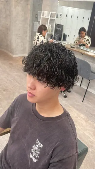 パーマ メンズ limit🦄店長 髪質改善KOUHEIのヘアスタイル