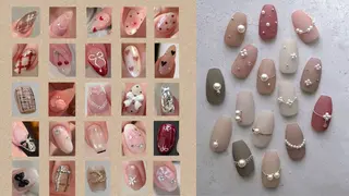 ネイル Lavender nail·中島公園のネイルデザイン