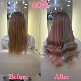 ロング シールエクステ ♡SAORI♡のヘアスタイル