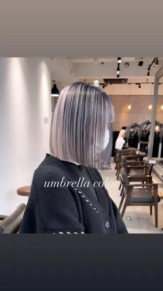 ショート カラー 💜ハイトーン💛 マジカルかいちゃんのヘアスタイル