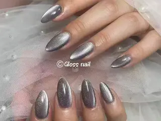 ネイル miho🍎 Gloss nailのネイルデザイン