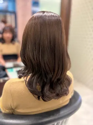 ミディアム パーマ 🌸銀座No.1パー マ🌸いでいあやのヘアスタイル