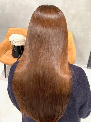 ロング カラー うる艶カラー 顔周りカット♡ikuのヘアスタイル