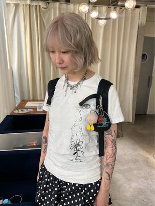ショート カラー 圧倒的デザイン力 店長🎨RENAのヘアスタイル