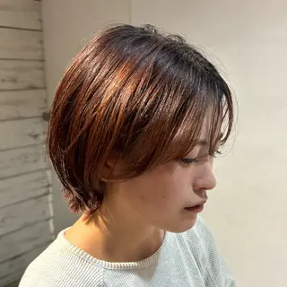 ショート レイヤーカット KAEのヘアスタイル