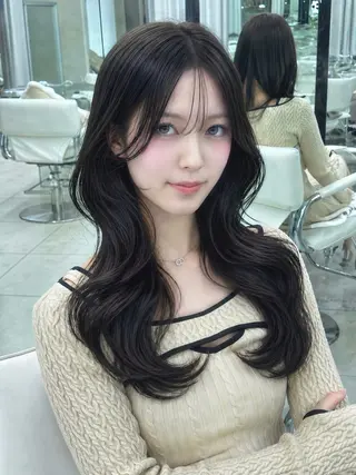 ロング カラー 小林 拳人のヘアスタイル