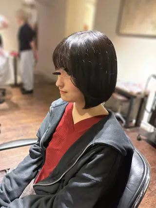 ショート つじ なちのヘアスタイル