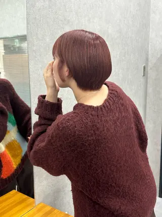 ショート カラー yuu/髪質改善 カラー🌛のヘアスタイル