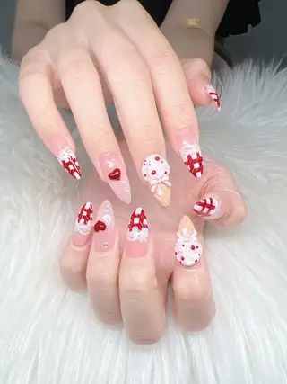 ネイル Lee Nails チップ長さだし専門店のネイルデザイン