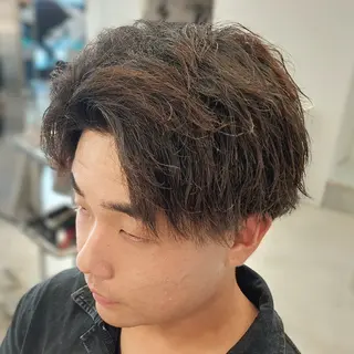 ヘアアレンジ メンズ Kazuma/透明感 カラー/天神大名のヘアスタイル