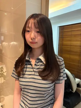 ロング 【パーマ🌀/暖色カ ラー🍷】ななこ🌴のヘアスタイル