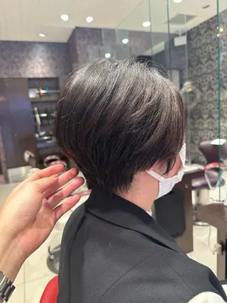ショート 益野 凌のヘアスタイル