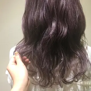 ロング カラー パーマ 大山 望のヘアスタイル