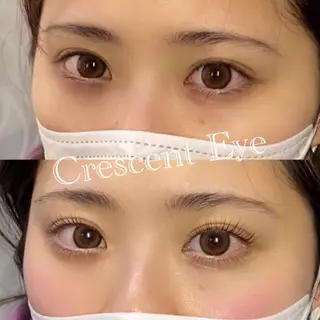 マツエク・マツパ Crescent Eye新宿御苑前のマツエク・マツパデザイン