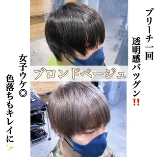 ショート カラー ヘアアレンジ メンズ メンズヘア特化 パーマ 縮毛矯正🔷のヘアスタイル