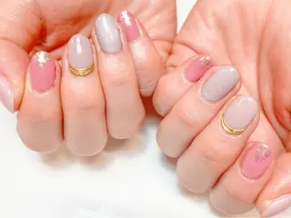 ショート ネイル Lino'a  浅草 ＊KEIKOのネイルデザイン