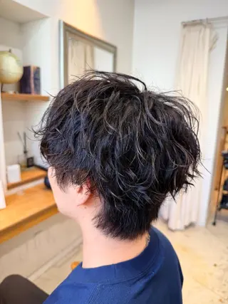 メンズ 🌟透明感カラー モテ髪Ando🌟のヘアスタイル