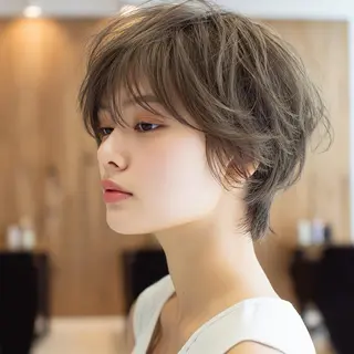 ショート 似合わせ名人 Halo長居/ロキのヘアスタイル