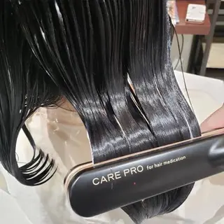 ミディアム ヘアアレンジ 髪質改善デザイナー &mirai ryoのヘアスタイル