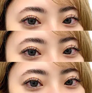 マツエク・マツパ 大阪福島Sayaka 韓国束感マツエク🤍のマツエク・マツパデザイン