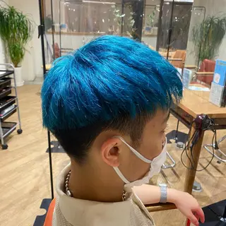 カラー メンズ soil ミヤタケのヘアスタイル