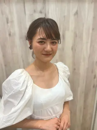 ヘアアレンジ メンズ ネイル アイブロウ ヘアメイクネイリスト hidemi中目黒のヘアスタイル