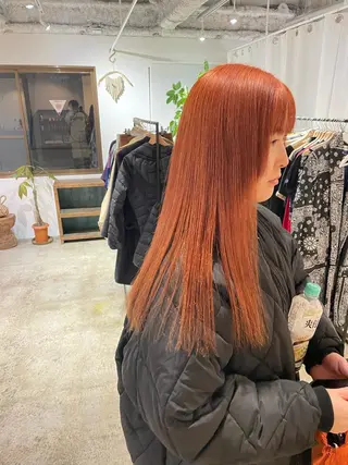 セミロング カラー Takuma Suzuki中目黒のヘアスタイル