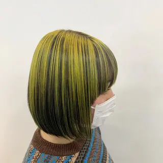ミディアム カラー 赤みゼロ/透明感 カラー🌿KANTAのヘアスタイル