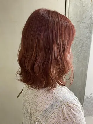 ミディアム カラー 清村 和音のヘアスタイル