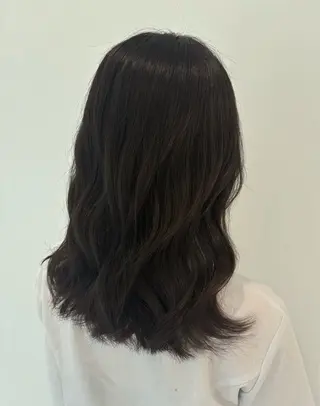 セミロング moi Blanc/ Aoyagiのヘアスタイル