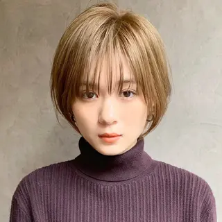 カラー ひな🌻 縮毛矯正モデル募集中のヘアスタイル