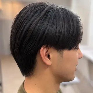 メンズ シースルーマッシュ 🍒毛流れ🖤アヤネのヘアスタイル