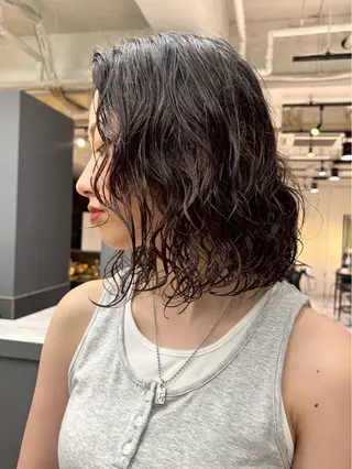 カラー 楠 彩乃のヘアスタイル