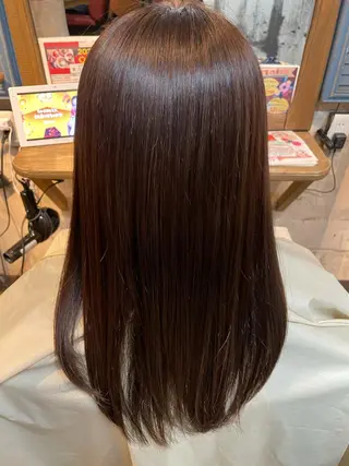 セミロング repose日本橋 室町のヘアスタイル